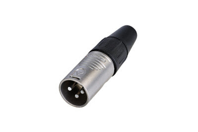 REAN RC3M Male XLR Connector - 3 Pin