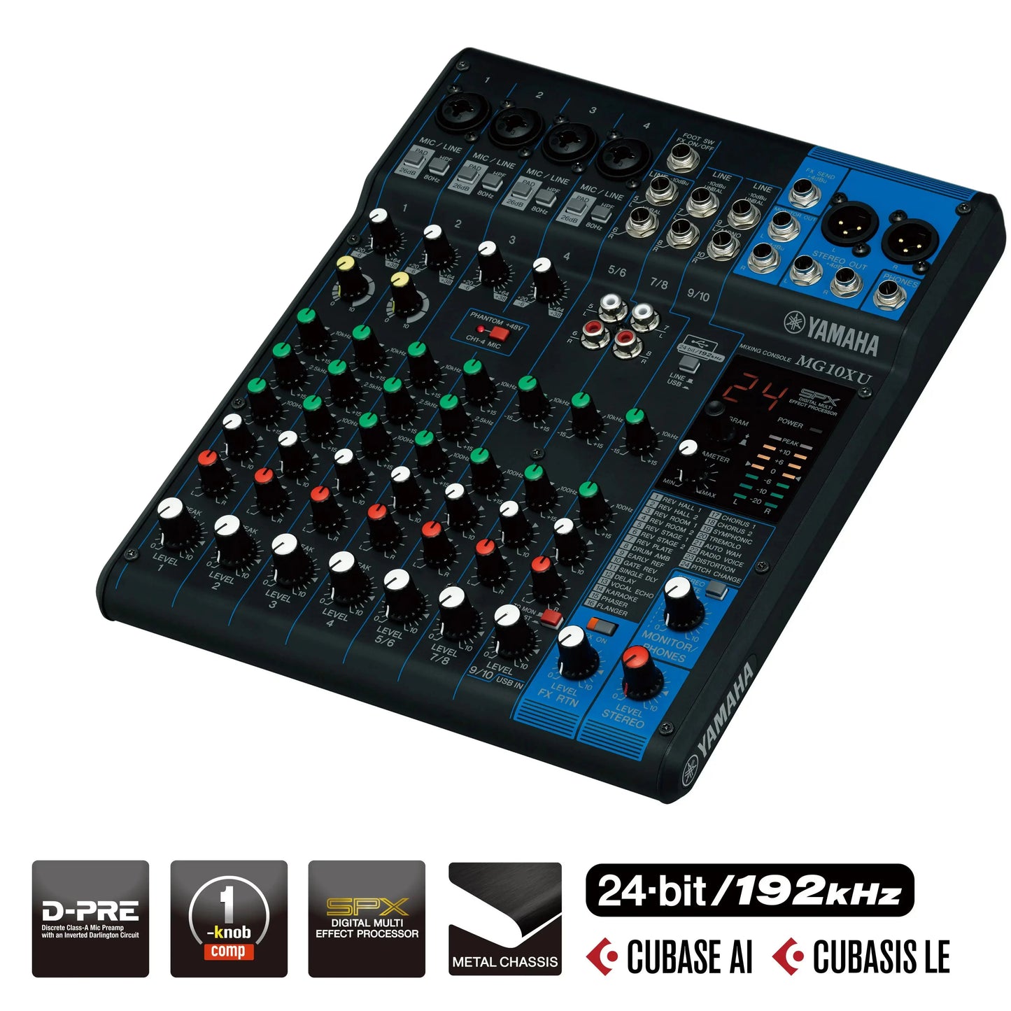 MG 10XU 10-Channel Mixing Console