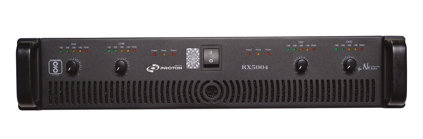 NX Audio RX5004 4 Channel Power Amplifier