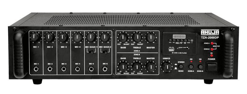 TZA 2000 DPM - 2 Zone Mixer Amplifier