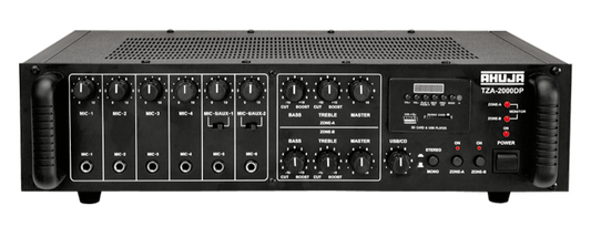 TZA 2000 DPM - 2 Zone Mixer Amplifier