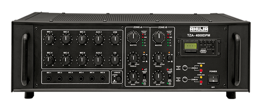 TZA 4000 DPM - 2 Zone Mixer Amplifier