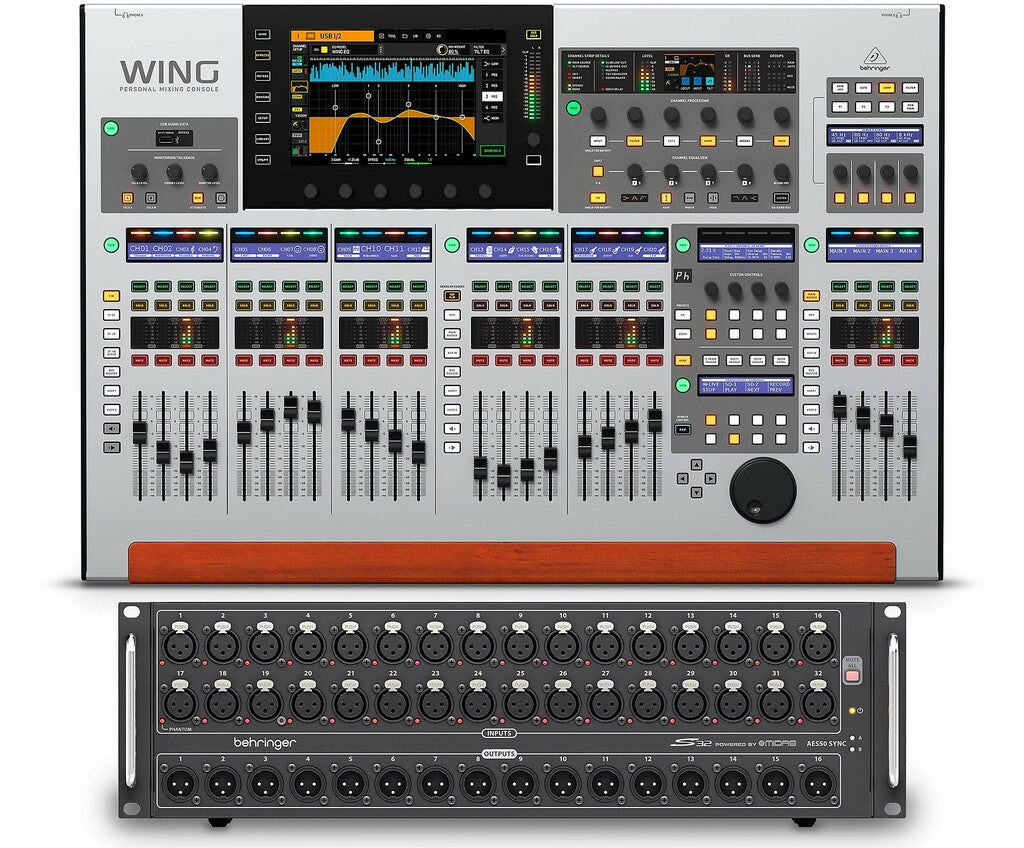 Behringer WING with S32 Stage Box