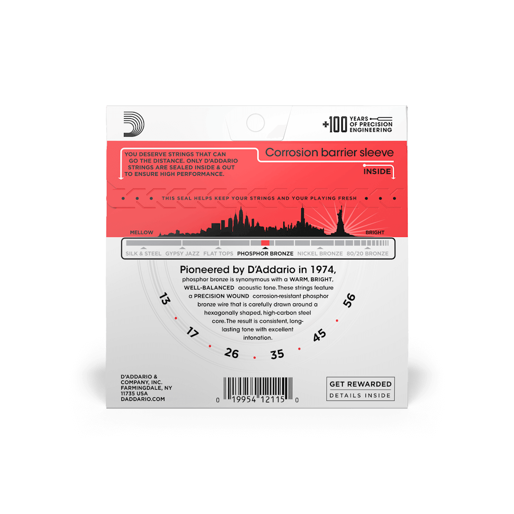 D'Addario EJ17 - Medium Gauge Guitar Strings