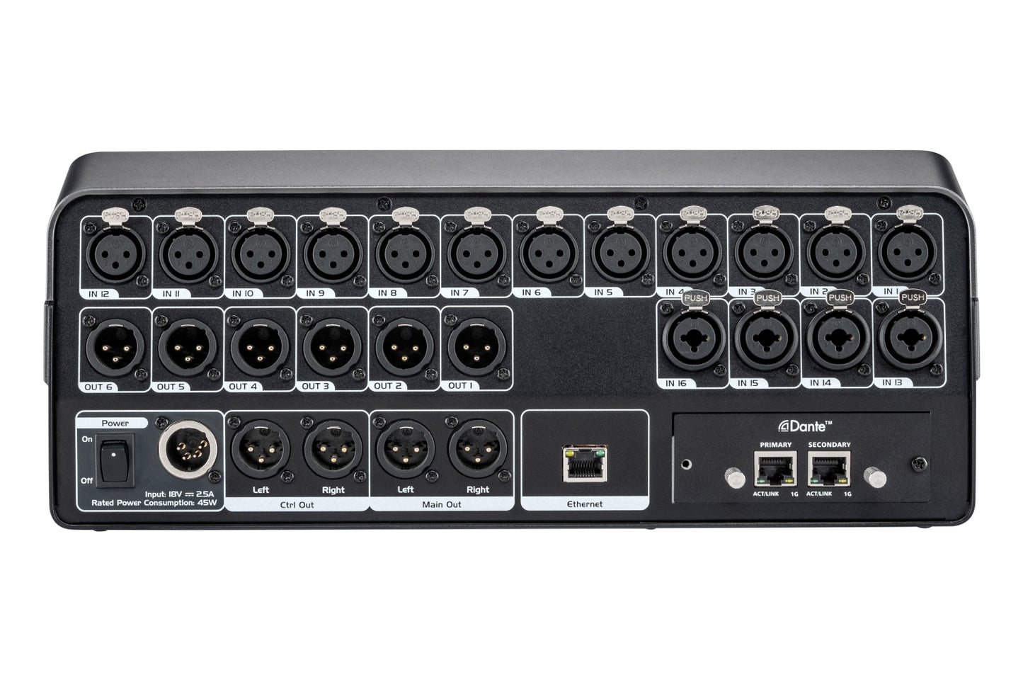 Studiomaster Professional ADI 16.6 - 16 Channel Digital Mixer