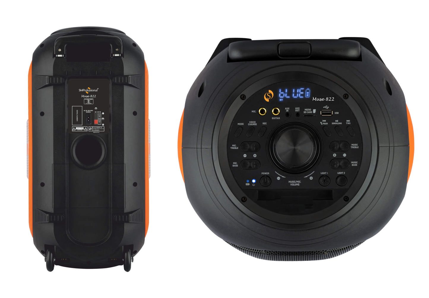 MUSE 822 - 100W Battery Powered Speaker