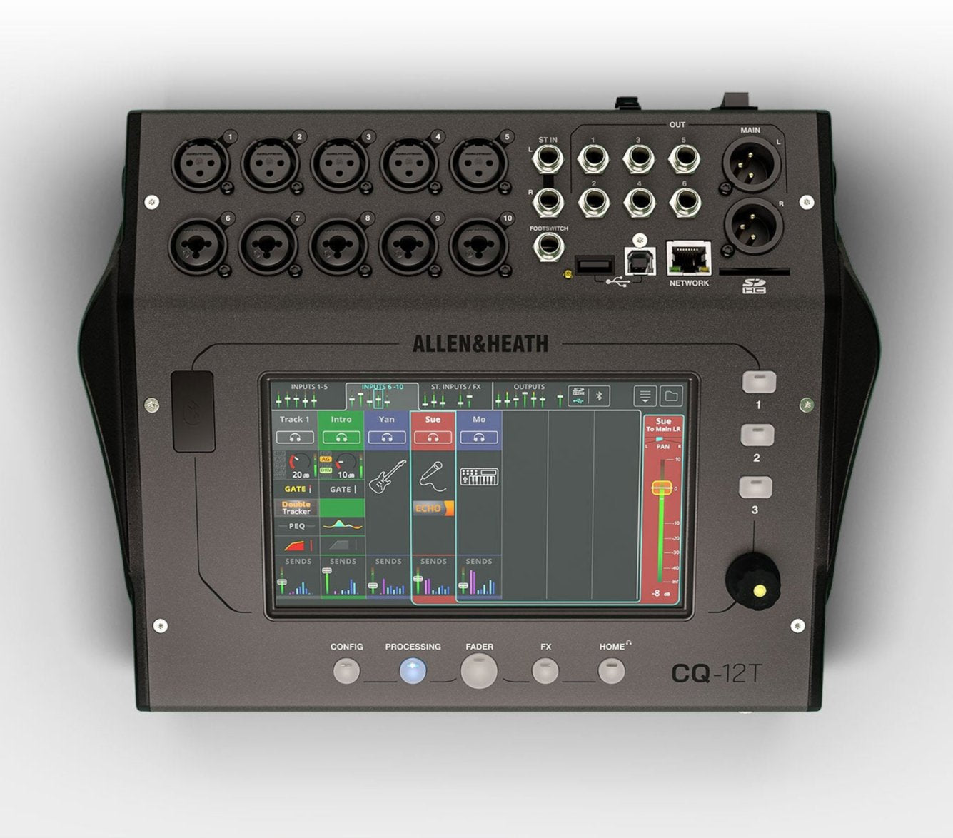 Allen & Heath CQ-12T Ultra compact Digital Mixer