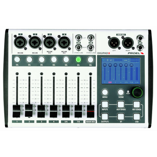 Proel DIGIPAD8 8-channel digital mixer