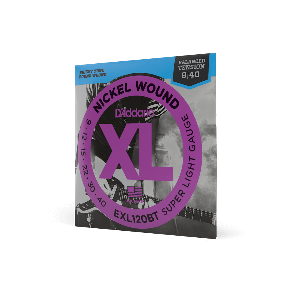 D'Addario ELX120BT - Super Light Balanced Tension Electric Guitar Strings