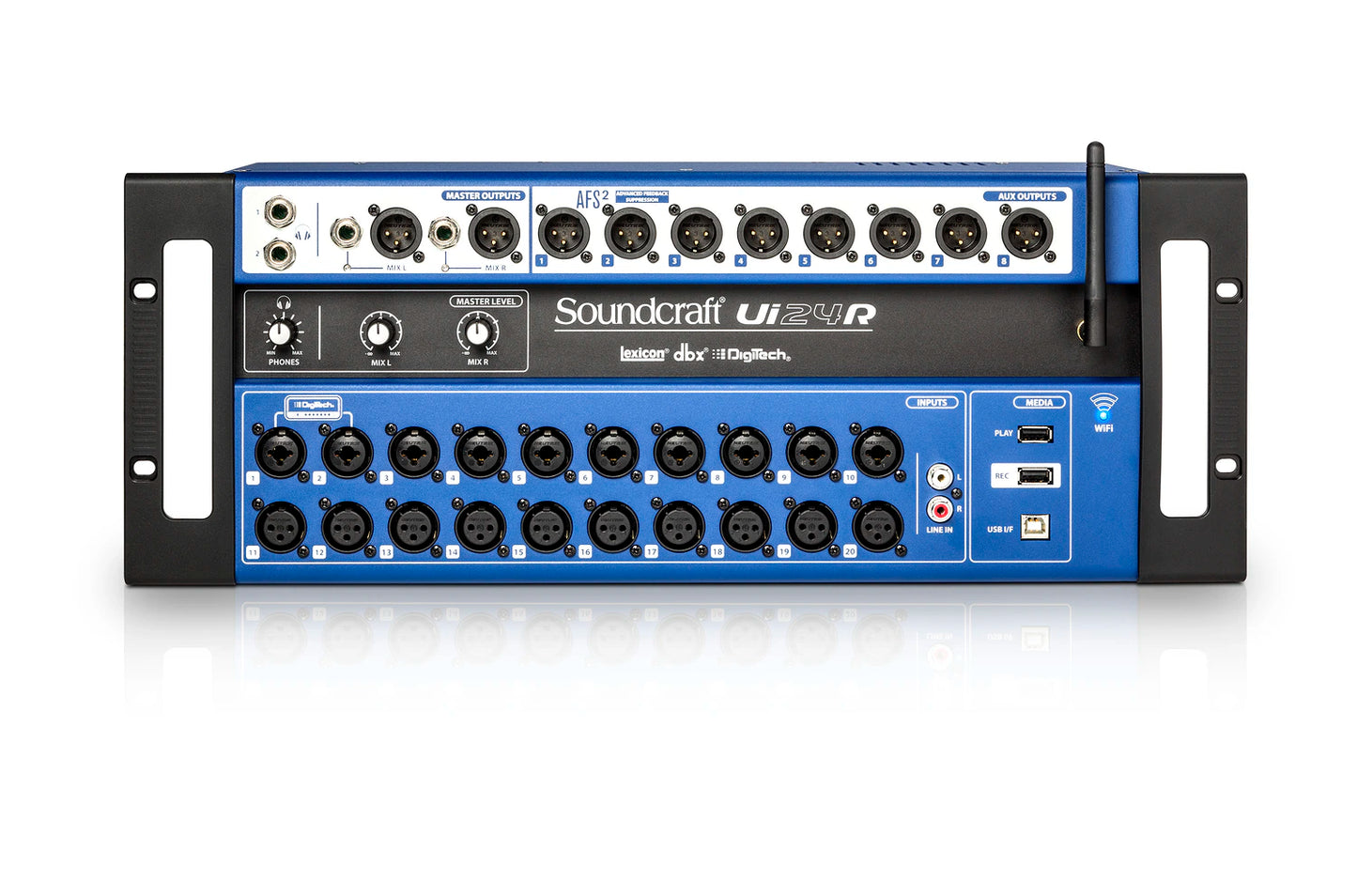 Soundcraft Ui24R 24-channel Digital Mixer/USB Multi-Track Recorder