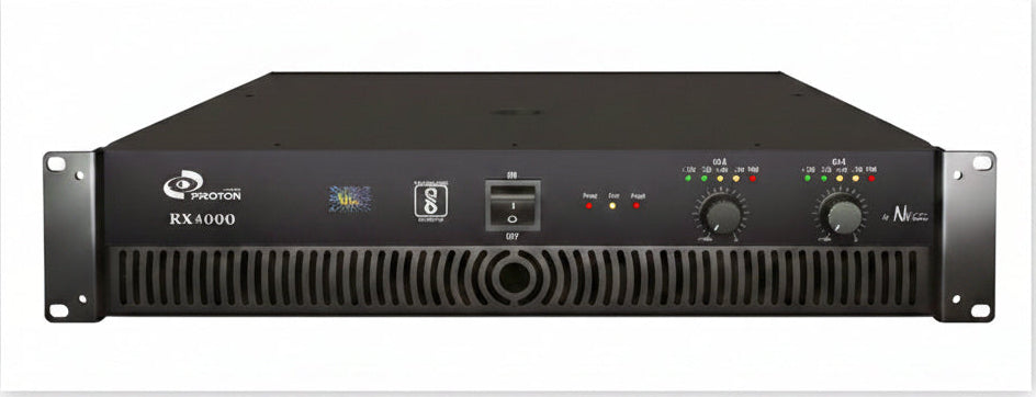 NX Audio RX4000 2 Channel Power Amplifier