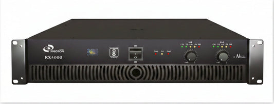 NX Audio RX4000 2 Channel Power Amplifier