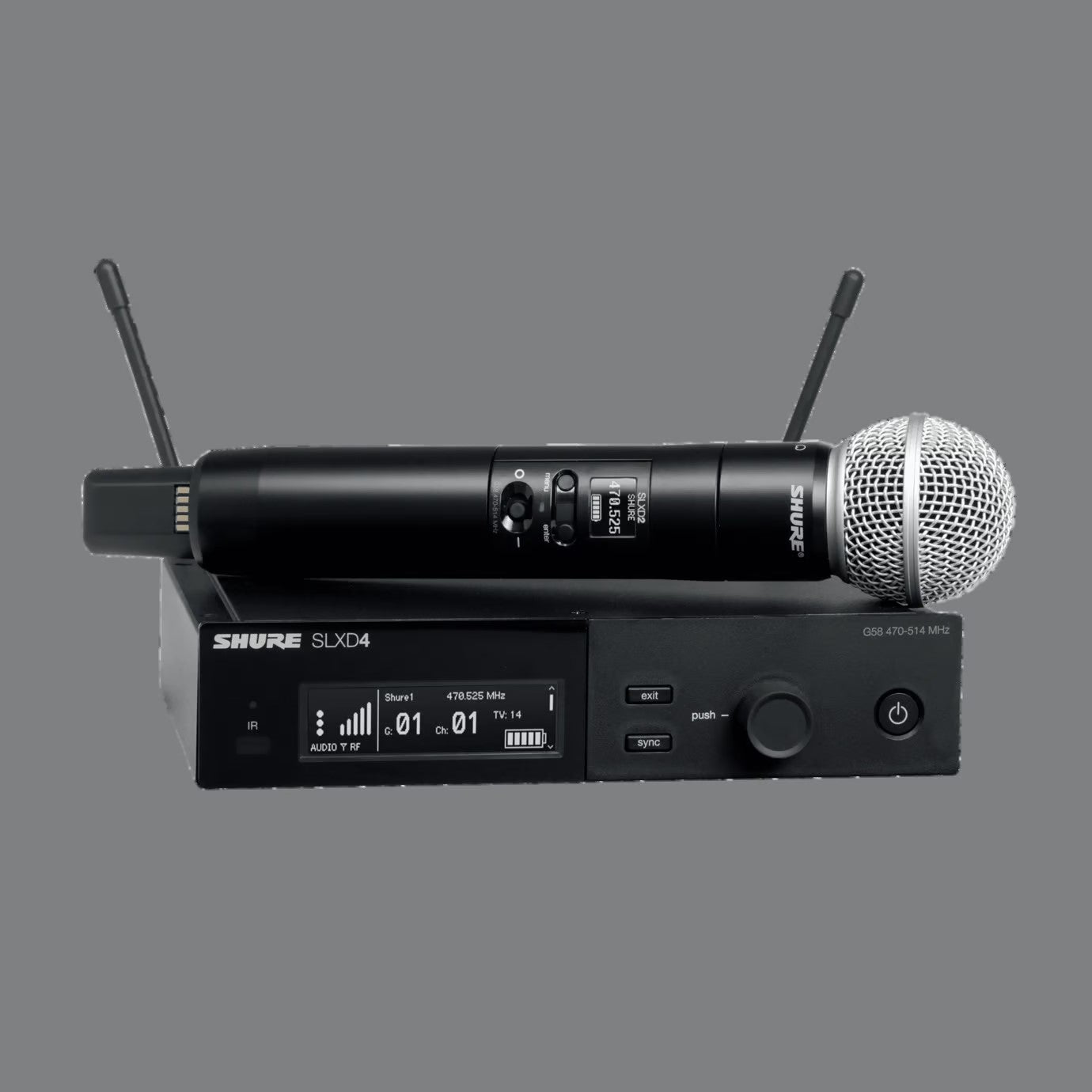 SLXD24/SM58 - Wireless System with SM58® Handheld Transmitter