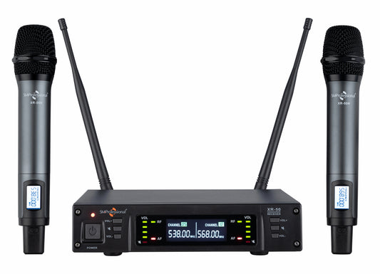 XR 50 HH - Dual UHF Wireless microphone