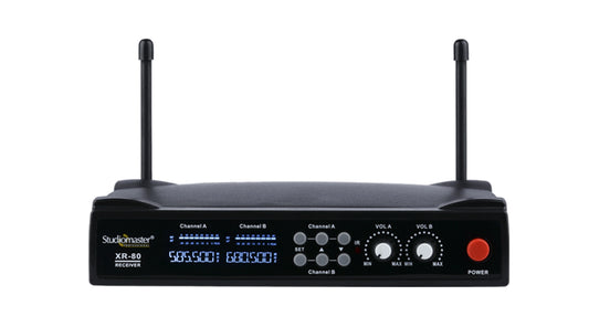 XR 80 HH - Dual UHF Wireless microphone system