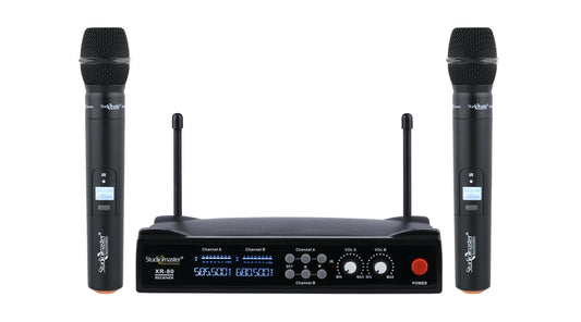 XR 80 HH - Dual UHF Wireless microphone system
