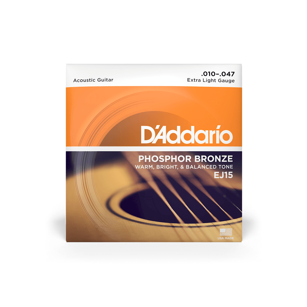 D'Addario EJ15 - Extra Light Gauge Guitar Strings